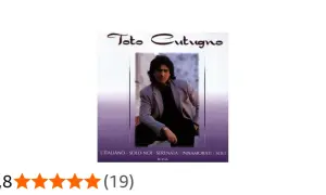 Okładka albumu Toto Cutugno, z piosenką "L'Italiano".